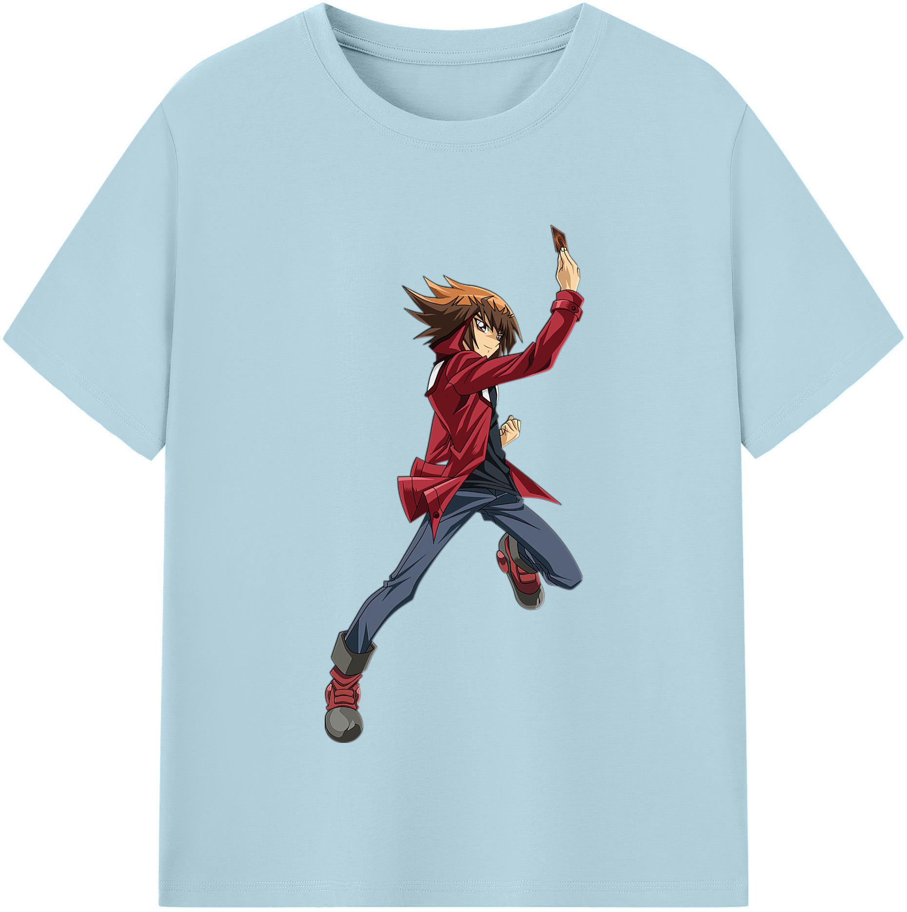 （画像用） 遊☆戯☆王 Yu-Gi-Oh! 綿100％半袖Tシャツ（フロントプリント）